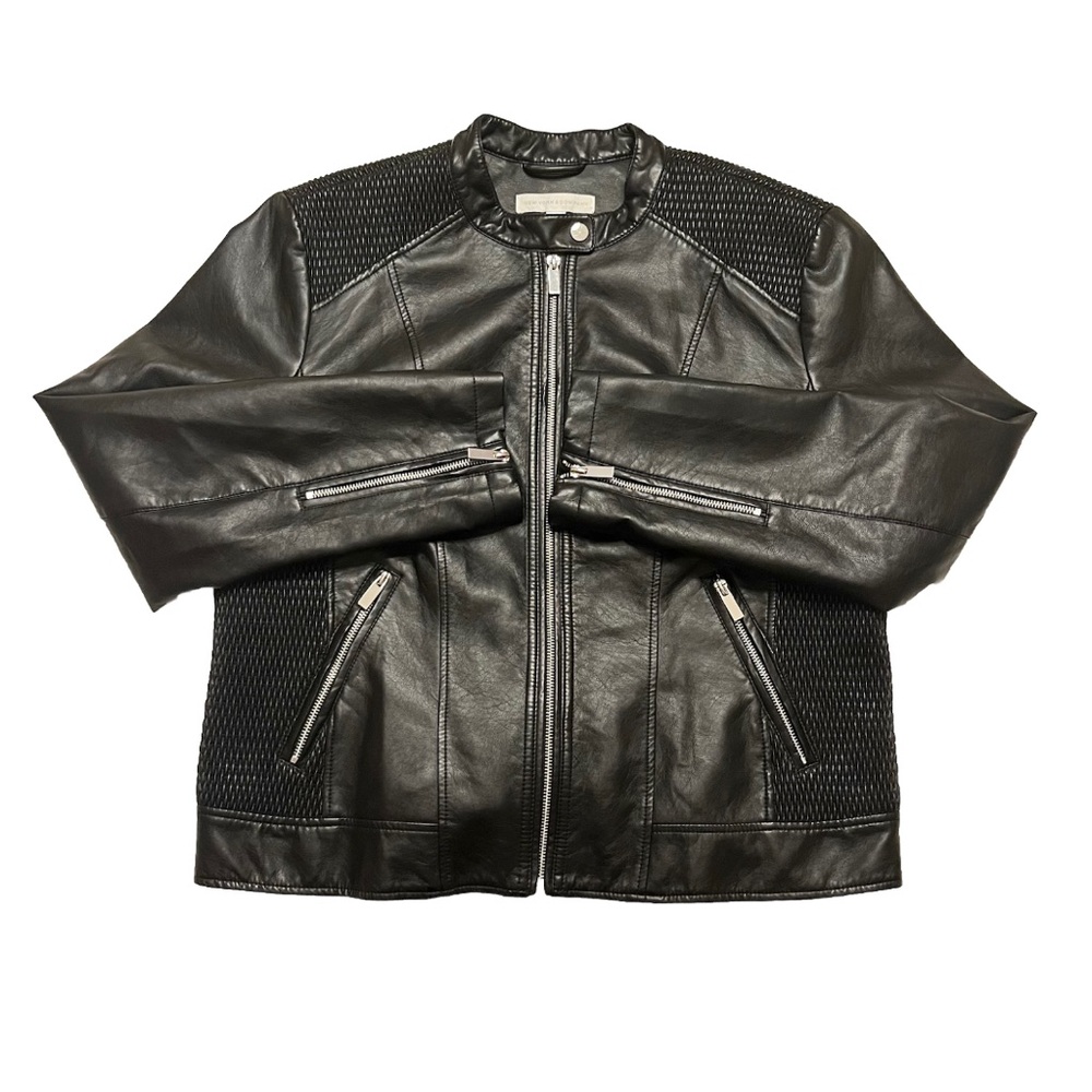 New York & Company Moto Bikercore Women's Jacket Size XL